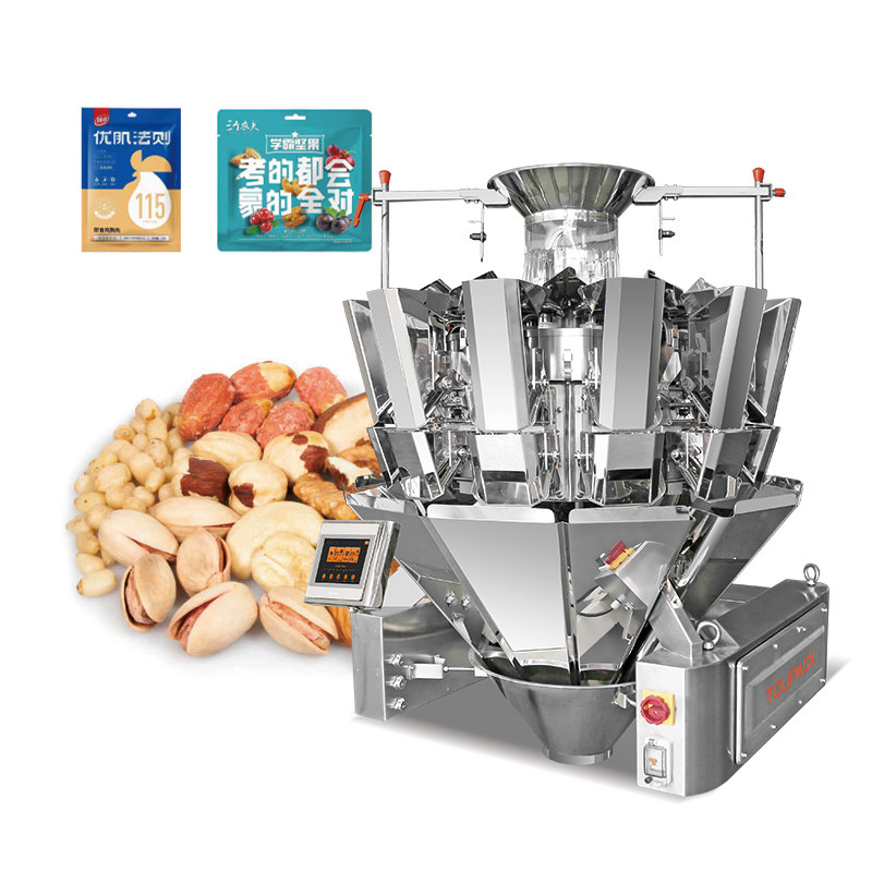 Maschine zur Verpackung von Granulatmaschinen mit Vielkopf-Wagen für Cookies Maschine zur Verpackung von Granulatmaschinen für Haustiere