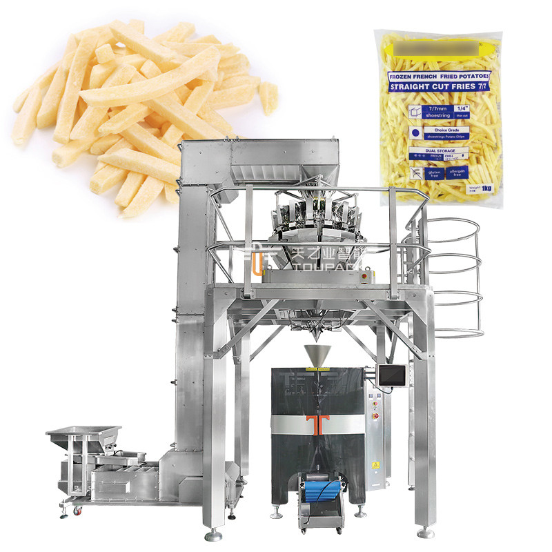 Verpackungsmaschine für Croquette-Fischkugeln Verpackungsmaschine für Vffs Verpackungsmaschine automatische intelligente Verpackung Machi