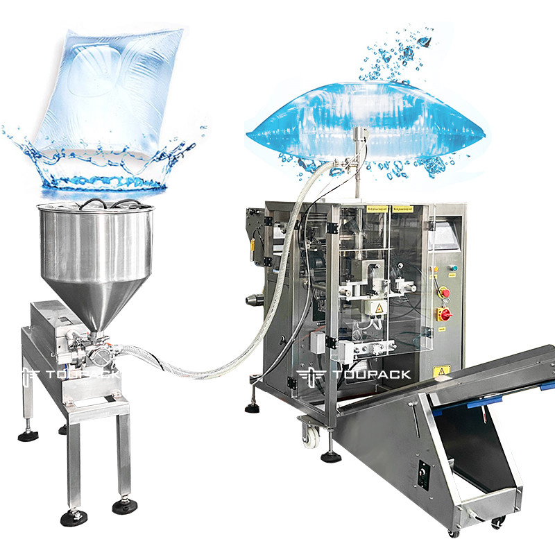 Automatische Vierseitige Dichtungsbeutel Sägezahnbeutel Saft Milch Kleines Beutel Wasser Make-up Wasser Flüssigkeit Wiegen und Verpackungssystem
