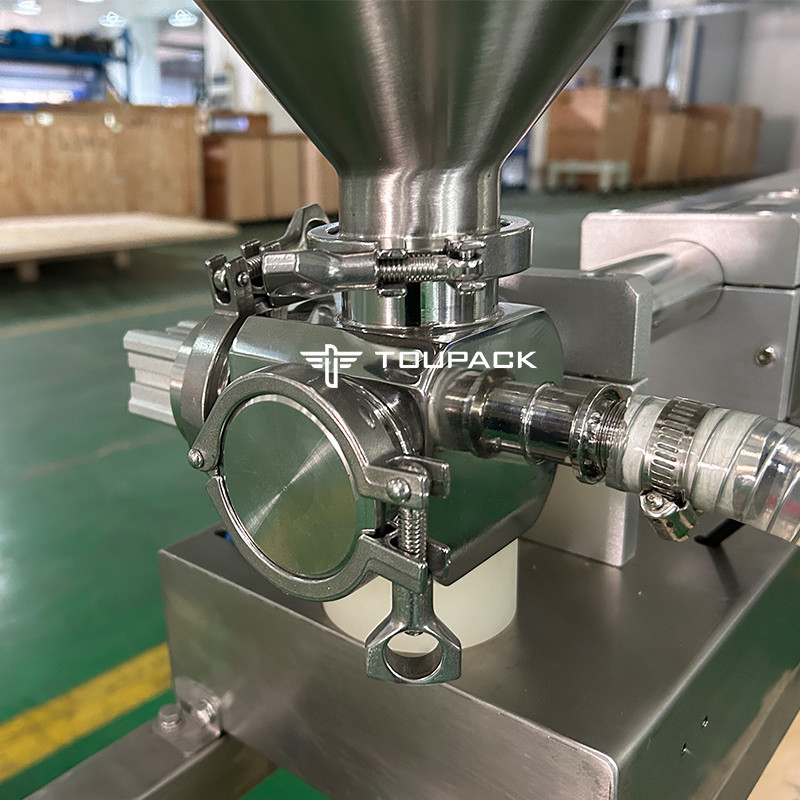 Automatische kleine Taschen Mundwasser Verpackungsmaschine Make-up Wasser Schmierstoffe Waschen Flüssigkeit Wiegen und Verpackung Systeme