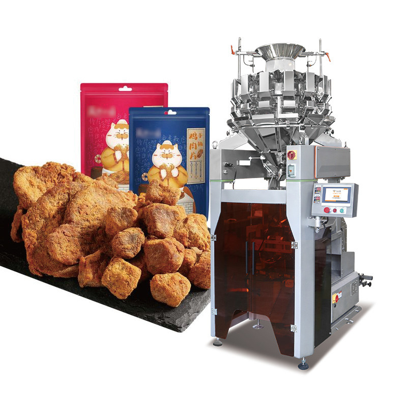 Maschine zur Verpackung von Kartoffelchips mit mehreren Köpfen