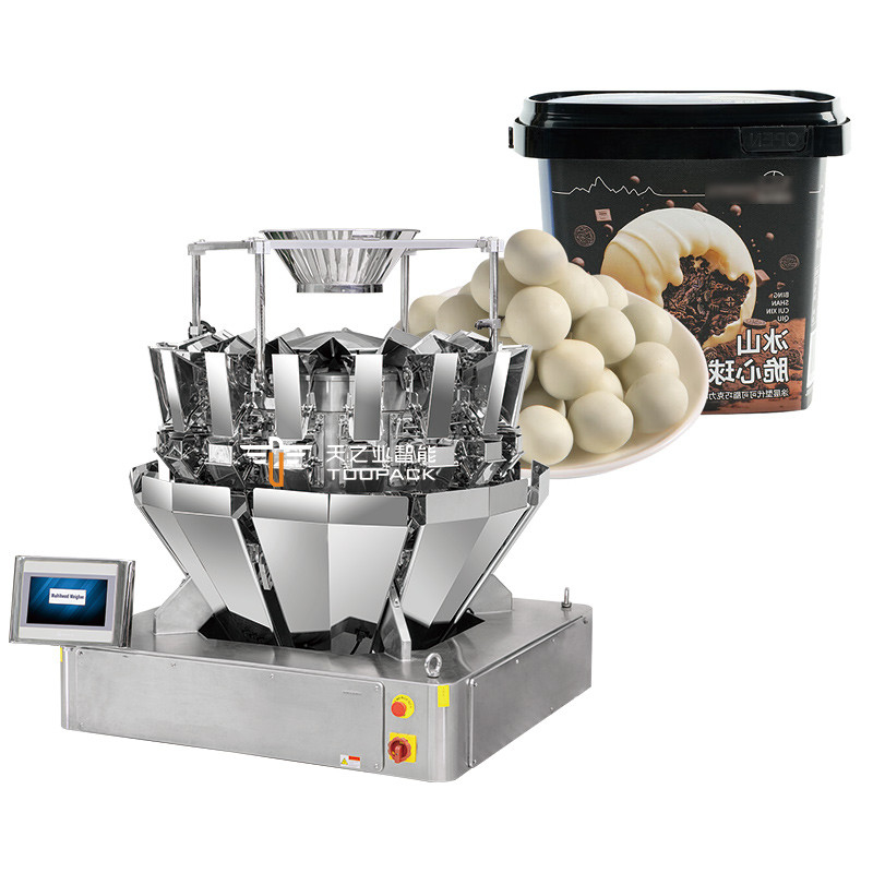 Vorgefertigte Taschenverpackungsmaschine Pelletverpackungsmaschine Schokoladenbecher Füllmaschinen mit Datumsschrift