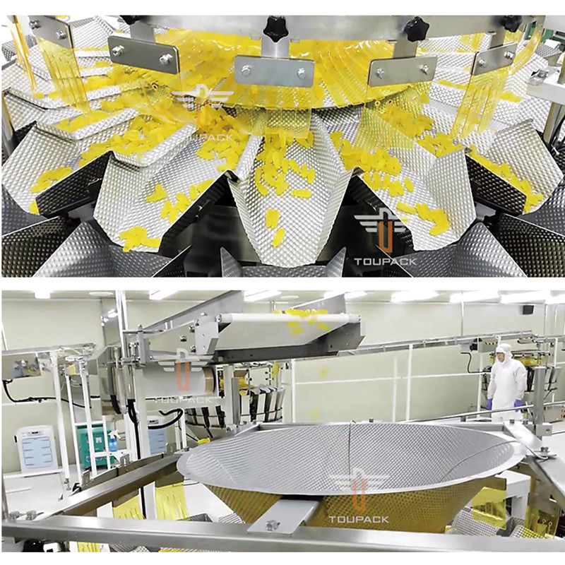 Gummy Candy Flasche Füllmaschine Popcorn Zählen Füllung Verpackung Glas Verpackungsmaschine