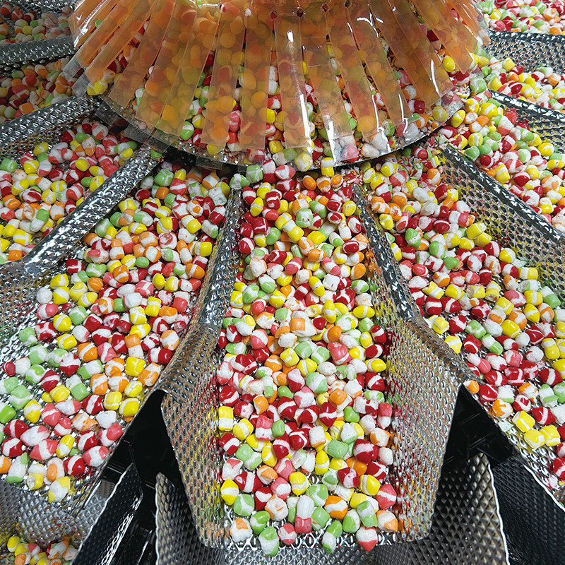 Multi-Funktion Automatische Gläser Flasche Kann Baumwolle Gelee Popcorn und Erdnuss Puffed Food Füllmaschine