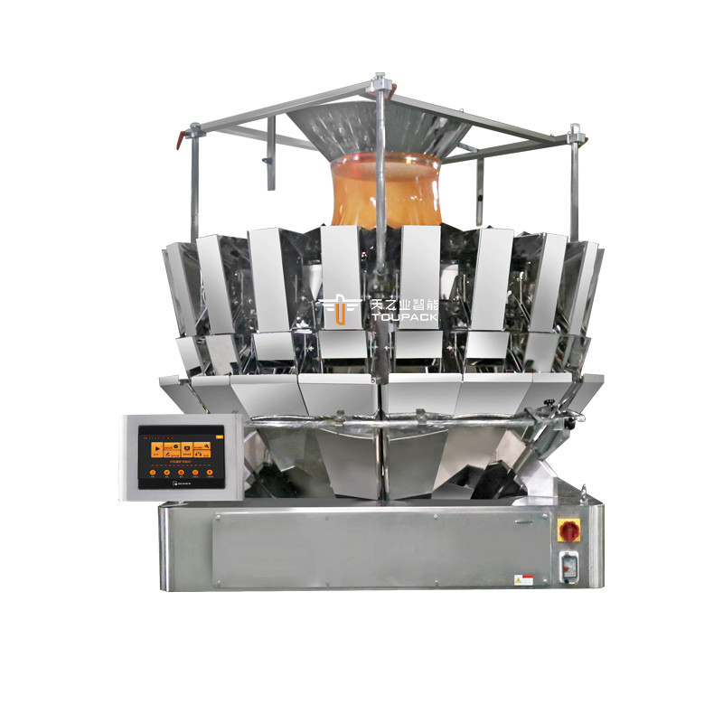 14 Hopper Mehrköpfige Waage Automatische Doypack Packaging Maschine Stickstoff Maischips Verpackungsmaschine