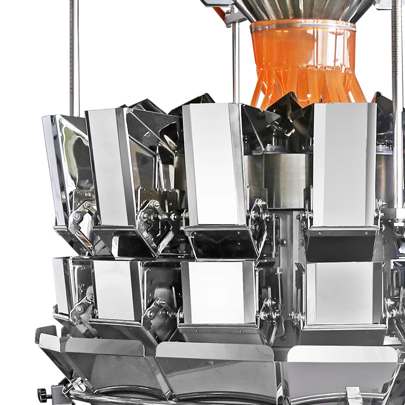 Automatische 12-Kopf-14-Kopf-Kombinationswaage Verpackungsmaschine Hochgeschwindigkeits-Vielkopf-Kombinationswaage