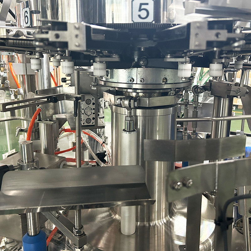 Popcorn Chicken Multifunktions-Beutelmaschine für unregelmäßige Formen Automatische Standbodenbeutel-Verpackungsmaschine für gefrorenes Schweinefleisch Doypack