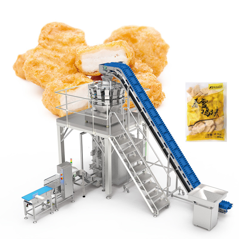 Hühnerfilet Fleischbällchen Vormariniertes Grillfleisch Reißverschlussbeutel Tasche Verpackung Doypack Verpackungsmaschine Versiegelungsmaschinen