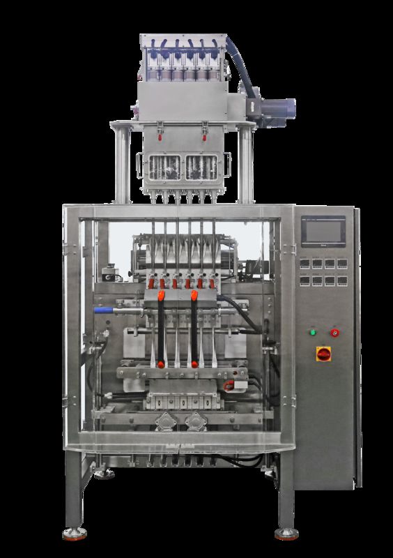 Hochgeschwindigkeits-Multi-Lane-Eis-Pop-Candy-Verpackung Füllung Versiegelung Automatische Popsicle-Saft-Multi-Lane-Flüssigkeitsbeutel-Verpackungsmaschine