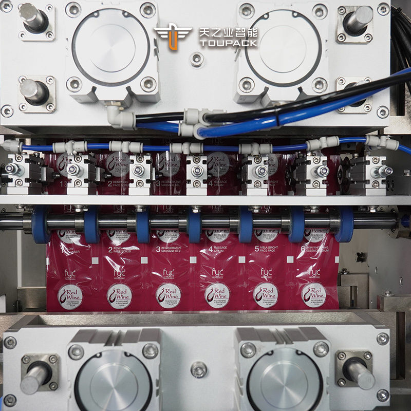 Auto-Mehrspurige Beutelverpackung Mehrspurige Spur Ketchup Flüssig-Beutelverpackungsmaschinen Mehrspurige Honigbeutelverpackungsmaschine