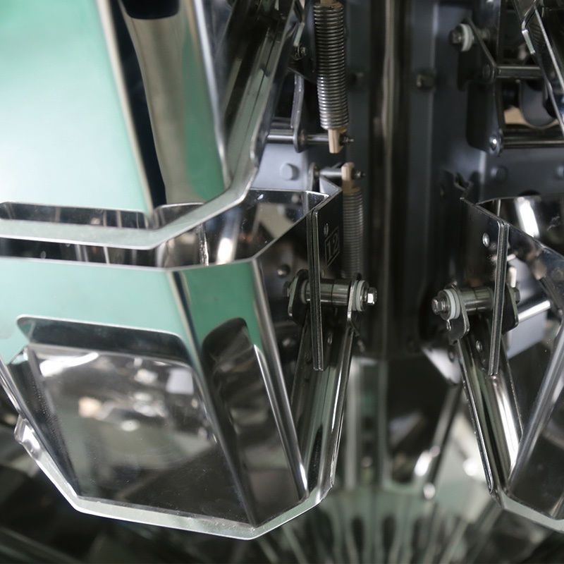 Vollautomatische Hochgeschwindigkeits-Stickstoff-Vertikalform Fülldichtung Beutel Snack Lebensmittel Wiegen Puffs Lebensmittel Pellet Verpackungsmaschine