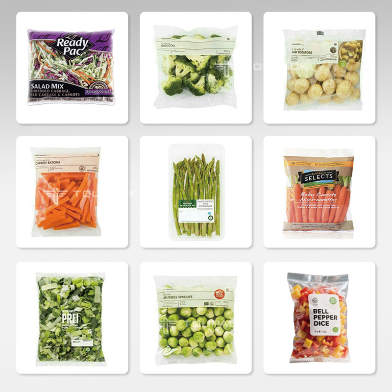 Automatische Verpackungsmaschinen für Kissenbeutel für Gemüse und frisches Obst