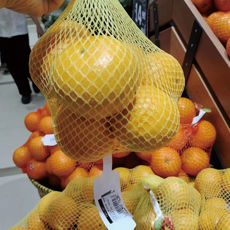 Mehrköpfige Waage Granatapfelnetz Tasche Schneidemaschine Ingwer Zwiebel Knoblauch Mesh Tasche Verpackungsmaschine