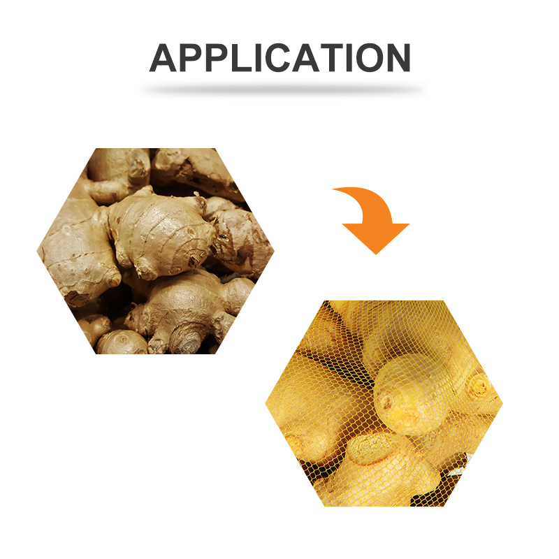 TOUPACK PP Zwiebeln Knoblauch und Kartoffel Verpackung Net Bag Making Machine Net Verpackungsmaschine