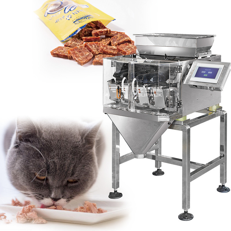 VFFS 1kg 2kg 5kg Automatische Wiege- und Tierfutterbeutel-Verpackungs- und Versiegelungsmaschine für Geflügelfutter