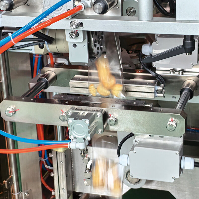 Hochgeschwindigkeits-VFFS-Maschine für die Verpackung von Tiernahrung, Snacks und Nüssen mit einer Leistung von 80–200 Beuteln/Minute