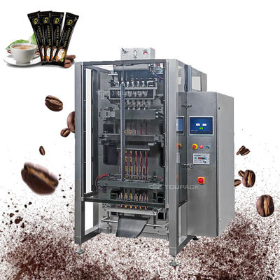 Mehrspurige Kaffeepulver-Stickverpackungsmaschine