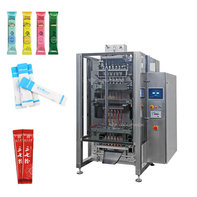 SS-Kissen-Verpackungsmaschine-Kaffee pulverisieren Sugar Honey 2/6/8/16 mehrspurige hintere Dichtungs-Verpackungsmaschine