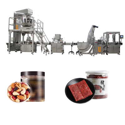 Automatischer Multihead Wäger-füllende System-festes Körnchen-Verpackmaschine Soems