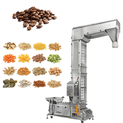 Förderer-Mais-Mühlkaffee-Bean Mobile Verticals Z des Becherwerk-304SUS Art mit Erschütterungs-Zufuhr