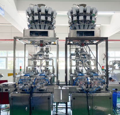 Verpackungsmaschine Langstreifenprodukte mit einem Gewicht von 16 Stücken