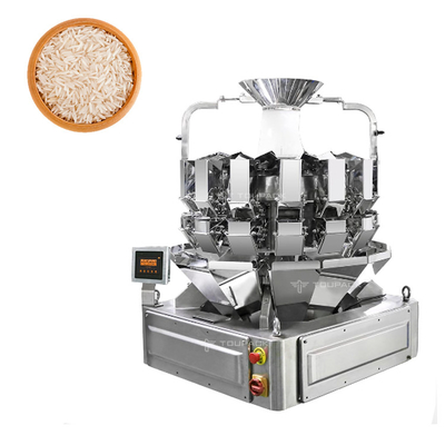PLC MCU 14 Kopf Hoch Hochpräzision Mehrköpfige Waage Granule Reisbeutel Verpackungsmaschine