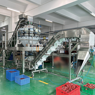 Halbautomatische 12/14-Kopf-Mehrkopf-Wagen-Verpackungsmaschine