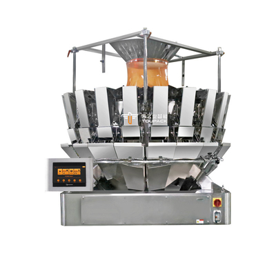 14 Hopper Mehrköpfige Waage Automatische Doypack Packaging Maschine Stickstoff Maischips Verpackungsmaschine