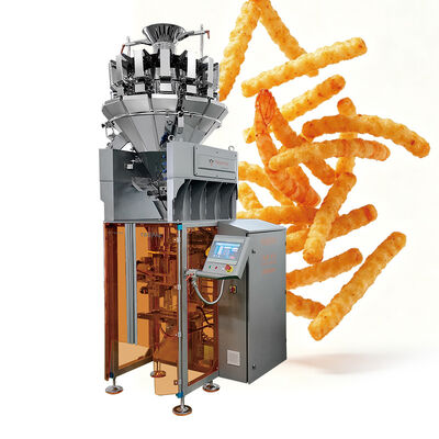 Kompaktes automatisches Gewichtsverpackungssystem für kleine Produkte 5-200 g 20-200 Beutel/Min mit modularem Aufbau und hoher Genauigkeit