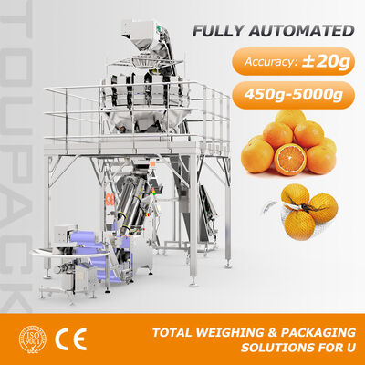 TOUPACK Netzbeutel-Verpackungsmaschine Vom Wiegen bis zum Verpacken – eine komplette automatisierte Lösung