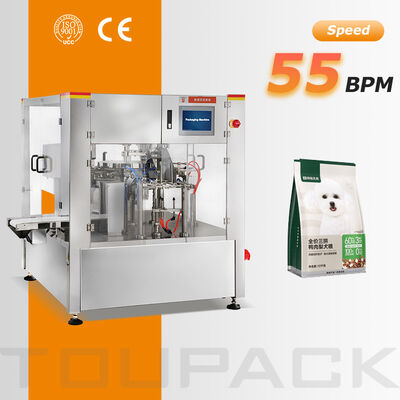 Automatische Doypack-Verpackungsmaschine für Cashew-Mandel-Erdnuss-Snack-Food-Standbodenbeutel