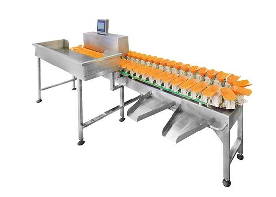 Förderband-Gewichts-sortierende Maschinen-Huhn Wing Fish Grader Circular Multi belasten sortierende Maschine mit Förderband