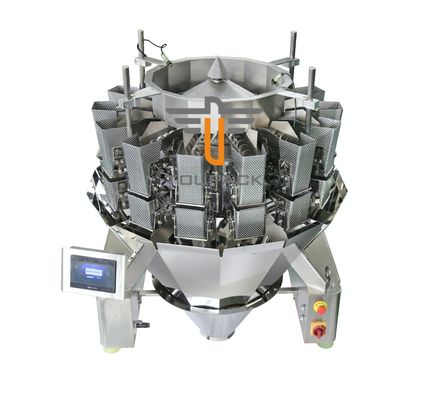1.6L schöpft 14 Köpfe Dimple Plate Multihead Weighing Machine
