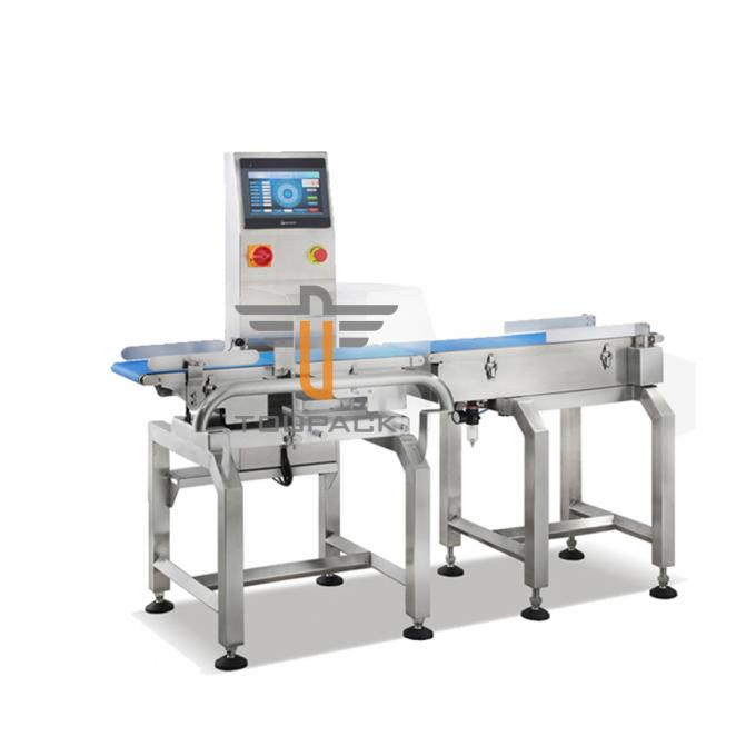 SUS 200WPM Online Check Weigher Beutelverpackungsprodukte für Lebensmittel 1