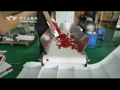 TOUPACK tragen Multihead-Wäger Cherry Linear Filling Production Line Wiegen und Verpackmaschine Früchte