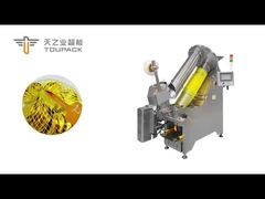 Goldmünzen-Schokoladenmaschen-Taschenverpackungsmaschine mit Bindetikett