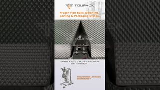 Dieses Mehrkopfwaagesystem wurde für gefrorene Fischbällchen entwickelt