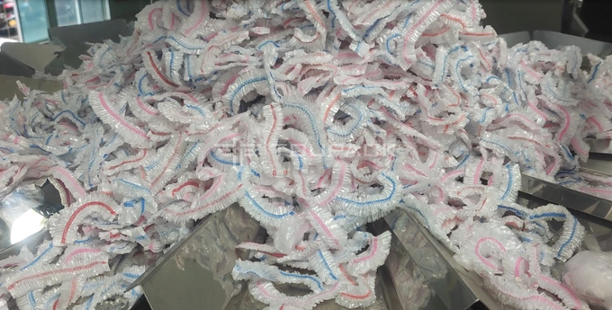 14 Kopf Kombinationswaage 200g Einwegduschkappe Nahrungsmittel Kunststoffverpackung Automatische Waage 2